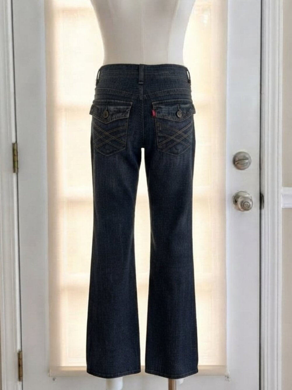 Levi's 545 Low Rise Bootcut Jeans Flap Pocket 12M